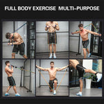 Rubber Resistance Gym Kit, Home Gym Fitness Bands - Dgitrends