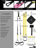 Total Body TRX Body Resistance Exercise System, Home Workout Resistance Band System - Dgitrends
