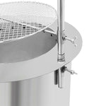 Smokeless Fire Pit with grill rack