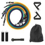 Rubber Resistance Gym Kit, Home Gym Fitness Bands - Dgitrends