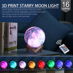 3D Moon Night Light With Remote - Dgitrends