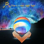 3D Moon Night Light With Remote - Dgitrends