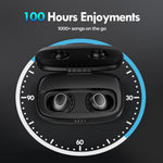 Mpow Noise Canceling Bluetooth 5.0 Earbuds with 2600mA Charging Case