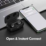 Mpow Noise Canceling Bluetooth 5.0 Earbuds with 2600mA Charging Case