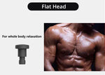 Handheld Massager Deep Tissue Massage Gun Flat Massage Head