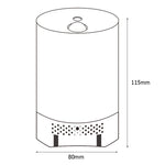 Galaxy Starry Sky Projector Night Light product dimensions