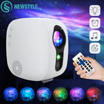 Galaxy Night Sky laser aroura projection night light