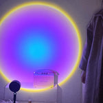 halo sunset lamp-rose sunset lamp