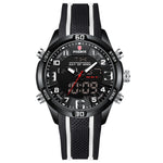 FOX Men's Military Dual Display Waterproof Watch