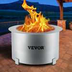 VEVOR Double Wall Smokeless Fire Pit