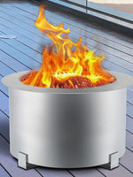 VEVOR Double Wall Smokeless Fire Pit