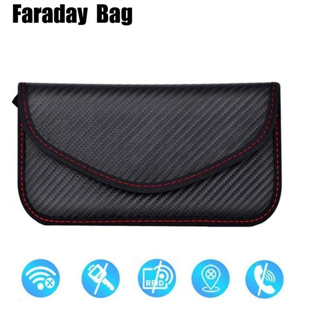 Faraday Security Bag Anti-Tracking Signal Blocking