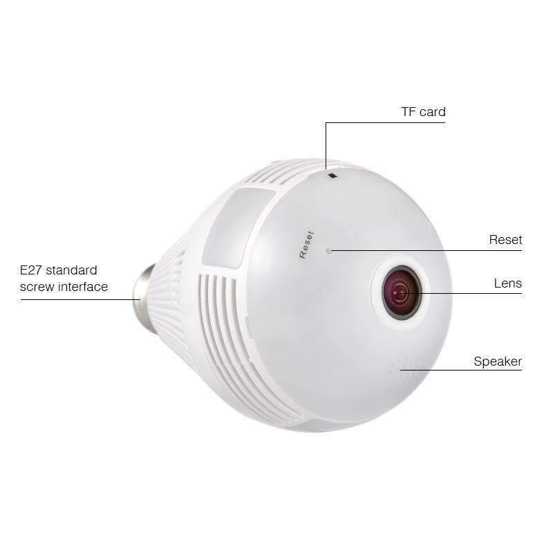 Wifi Surveillance Camera Bulb, Security Camera Bulb With Wifi Access - Dgitrends