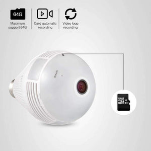 Wifi Surveillance Camera Bulb, Security Camera Bulb With Wifi Access - Dgitrends
