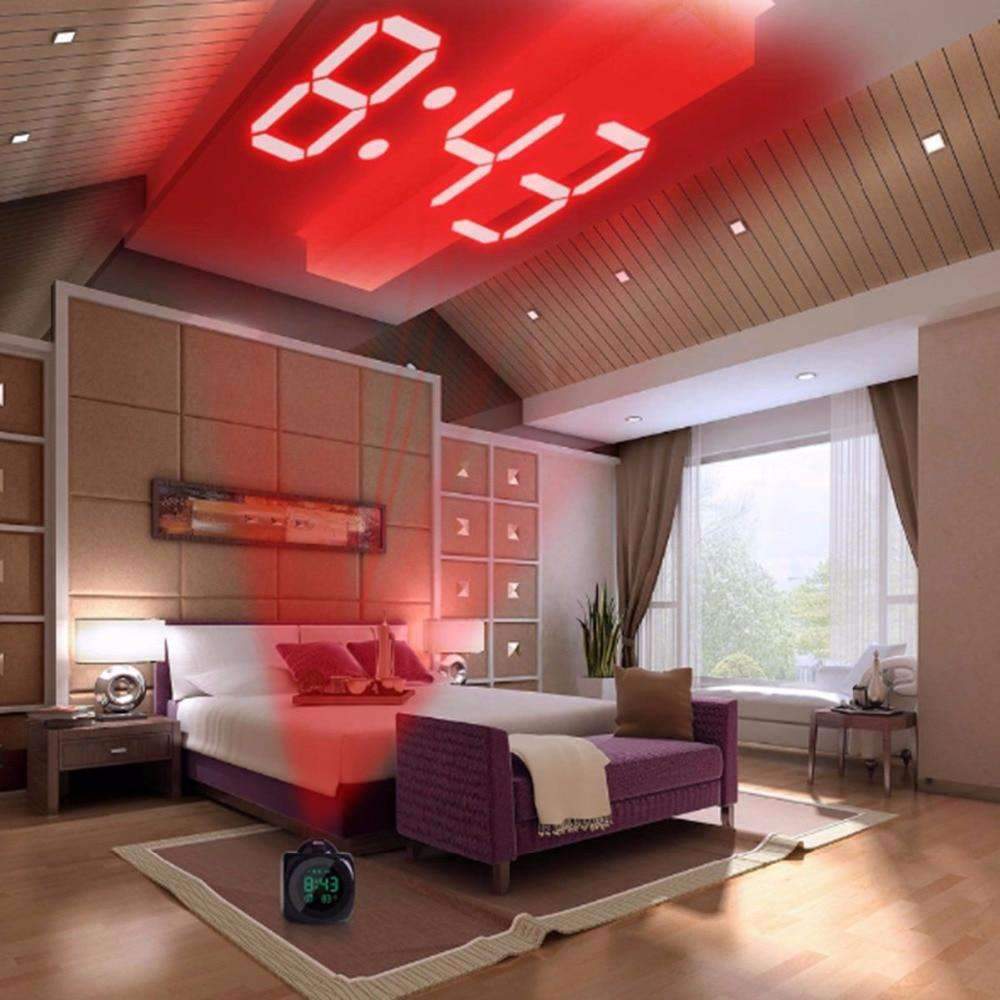 Projection Alarm Clock Plus Audible Alerts - Dgitrends