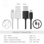 Unbreakable Micro USB Cable 2.1A Fast Charge For Android,  - Dgitrends
