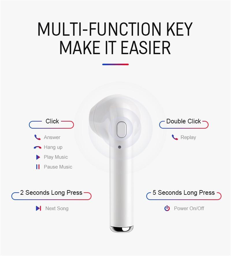 Bluetooth Earpods With Wireless Charging Case, Bluetooth Earbuds > Wireless Earpods > Wireless Earpods With Mic - Dgitrends