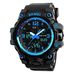 Military Watch Sports Waterproof Quartz Analog LED Digital Clock, Miulitary Watch - Dgitrends