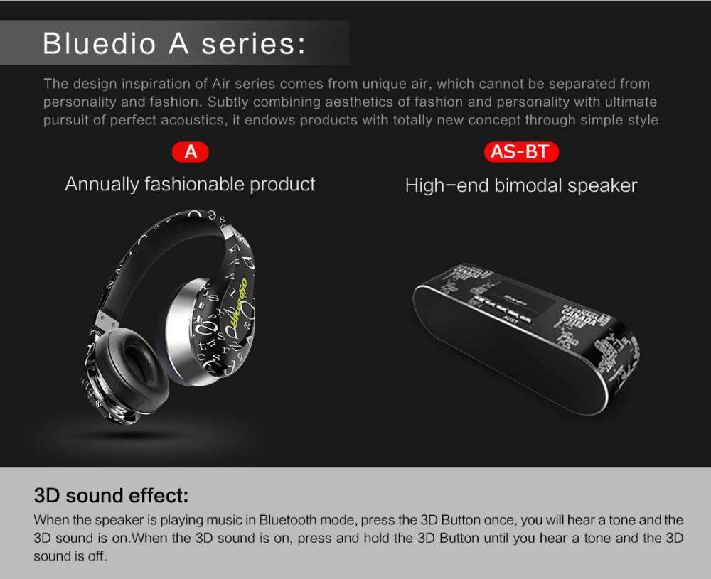 Bluedio AS Old School Mini Bluetooth Speaker With 3D Stereo Surround - Dgitrends