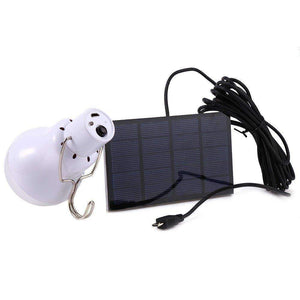 Backpacking Solar Charger With LED Bulb - Dgitrends