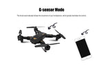 XS809W 0.3MP Mini Foldable Selfie Drone - Dgitrends