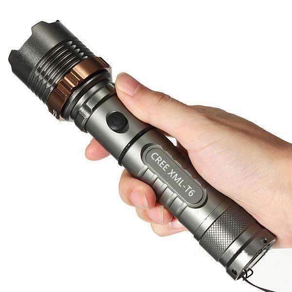 LED Flashlight With 5 Modes Plus Zoom - Dgitrends