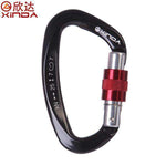 XINDA 25KN Professional "D-TYPE" Carabiner Safety Master Lock - Dgitrends
