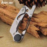 Stainless Steel EDC Carabiner Multi Tool With Open Wrench Fittings - Dgitrends