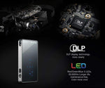 Mini HD LED DLP Projector with Battery, Electronics - Dgitrends