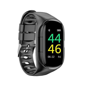 Smart Watch And Bluetooth Earbuds, Fitness Tracker Smart Band Bracelet - Dgitrends