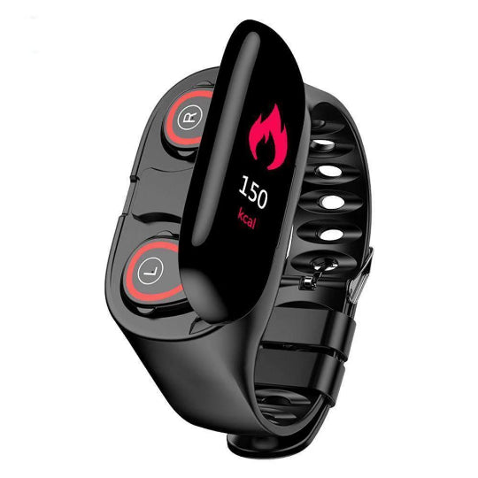 Smart Watch And Bluetooth Earbuds, Fitness Tracker Smart Band Bracelet - Dgitrends