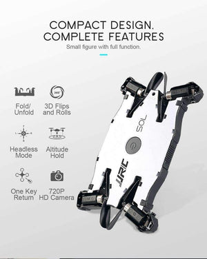 Mini Folding Drone with 720P HD Wifi FPV Camera - Dgitrends