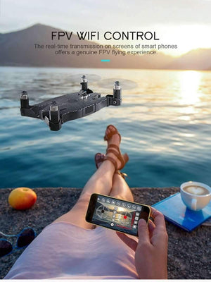 Mini Folding Drone with 720P HD Wifi FPV Camera - Dgitrends