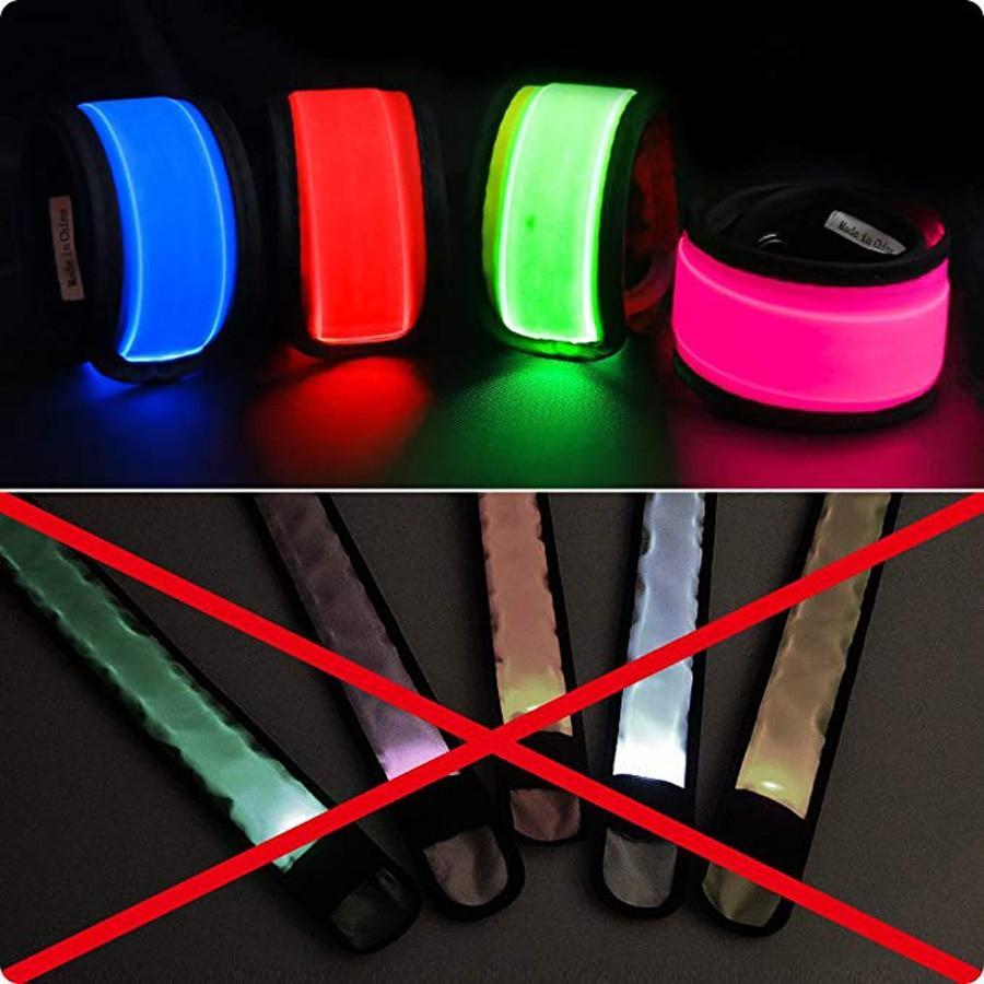 Glowing LED Bracelets for Runners Joggers & Cyclists, Glowing LED Bracelets for Runners Joggers & Cyclists - Dgitrends