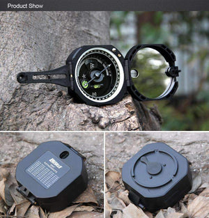 Military Geological Compass With Noctilucent Display - Dgitrends
