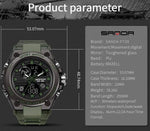 Men's Tactical Military Watch With LED Display, Military Watch - Dgitrends