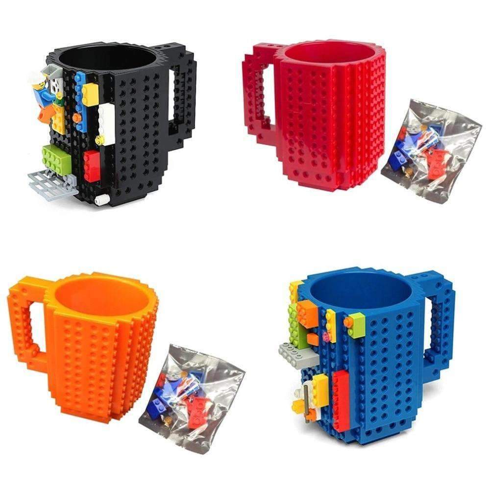 Fidgetters Lego Style Building Block Cup, Novelty & Seasonal Gift - Dgitrends