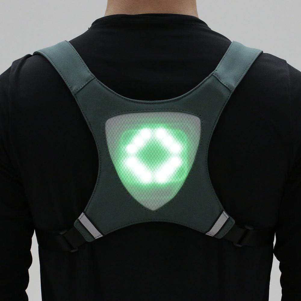 Rechargeable Runners vest with directional indicator, Rechargeable Runners Vest - Dgitrends