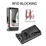 RFID Blocking Anti Scan Money Clip Wallet - Dgitrends