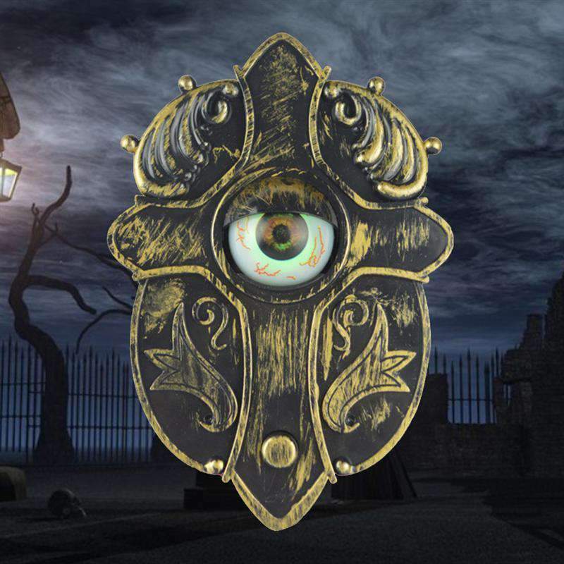 Animated Halloween Doorbell With Creepy Eyeball - Dgitrends