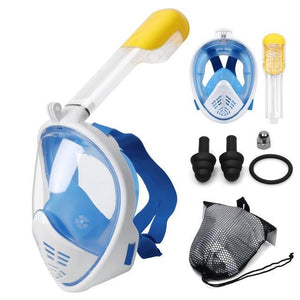 Snorkel Mask with Anti-Back Flow Valve, Snorkel Mask - Dgitrends