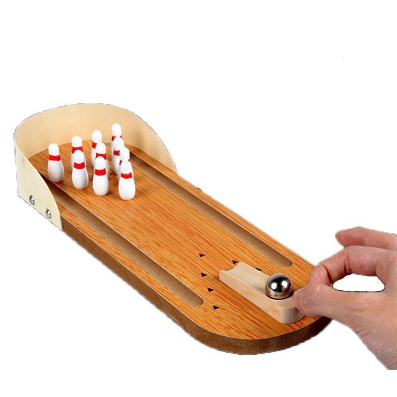 Mini Table Top Bowling Game, Tabletop Board Game - Dgitrends