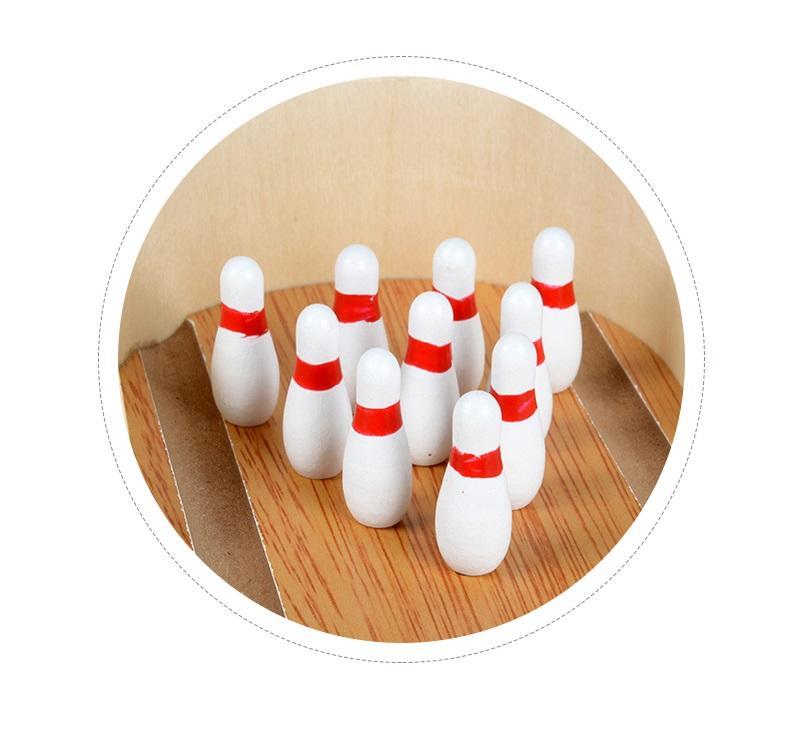 Mini Table Top Bowling Game, Tabletop Board Game - Dgitrends