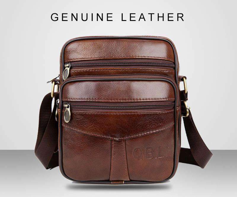 Leather Messenger Bag - Dgitrends