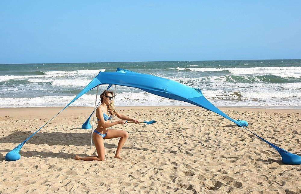 Portable Windproof Beach Sunshade - Dgitrends