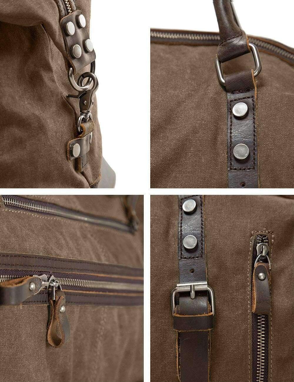 Vintage Canvas Travel Duffel Bag - Dgitrends