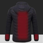 Women's Heated Winter Jacket, USB Heated Jacket Integrated  Design- Dgitrends