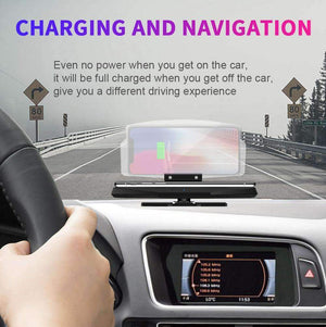 Wireless Charging Dock & Heads up Display Car HUD - Dgitrends