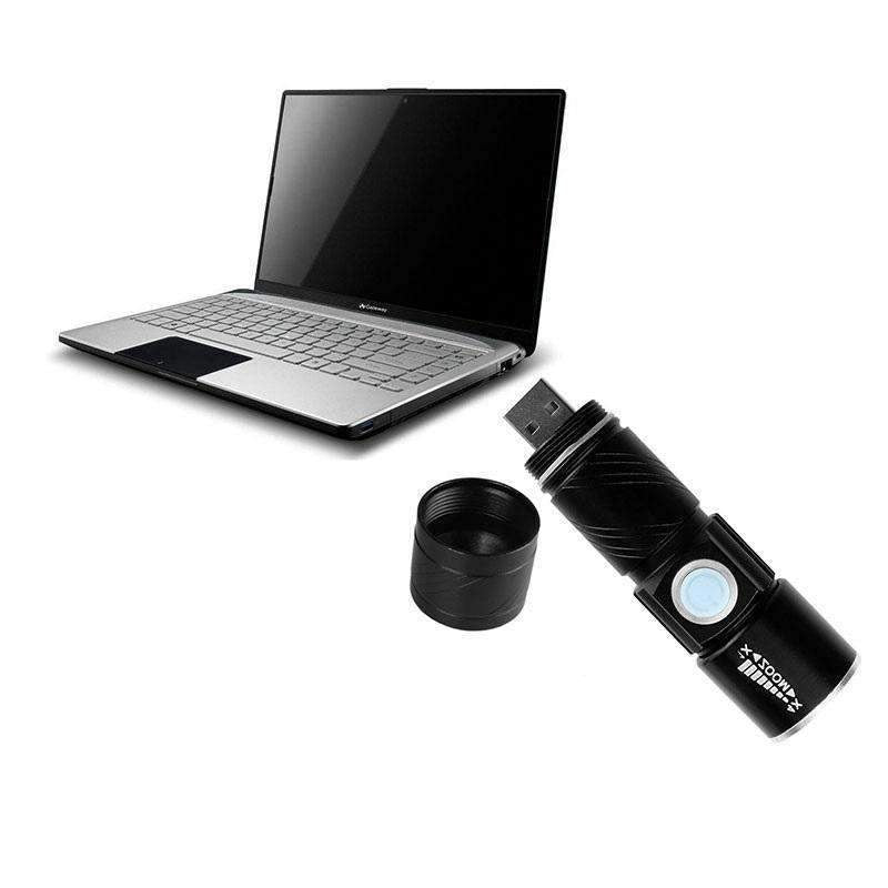 Mini USB Rechargeable Strobe Flashlight - Dgitrends