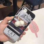 Squishy Cat Cartoon iPhone Case - Dgitrends